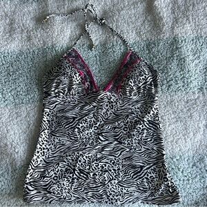 Candie's Swim Zebra Tankini